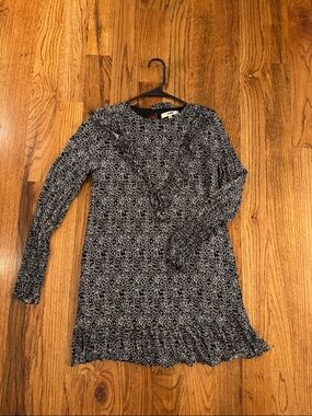 J.ING Black and White Floral Mini Dress
